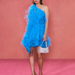 ELIANA FEATHER DRESS