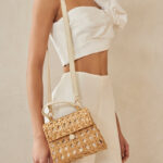 SYBIL CROSSBODY WICKER BAG