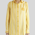 STRIPED SHIRT WITH PEGASO LOGO