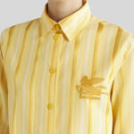 STRIPED SHIRT WITH PEGASO LOGO