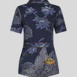 MINI JACQUARD DENIM JUMPSUIT