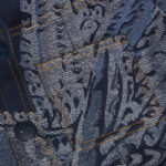 MINI JACQUARD DENIM JUMPSUIT