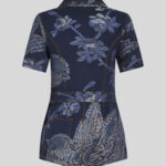 MINI JACQUARD DENIM JUMPSUIT