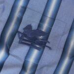 STRIPED MAXI SHIRT WITH PEGASO