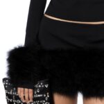 SUKI BAG IN BLACK CRYSTAL CHECK