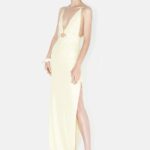 GALVANIZED PRISM DRESS - BUTTERMILK
