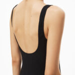CAMI DRESS IN TEXTURED JACQUARD JERSEY