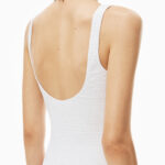 CAMI DRESS IN TEXTURED JACQUARD JERSEY