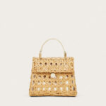 SYBIL CROSSBODY WICKER BAG