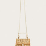 SYBIL CROSSBODY WICKER BAG