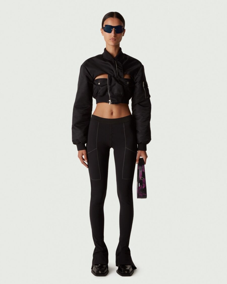 C+ ZIPPED TROUSERS