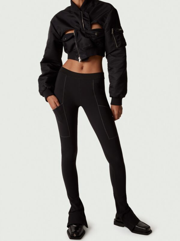 C+ ZIPPED TROUSERS