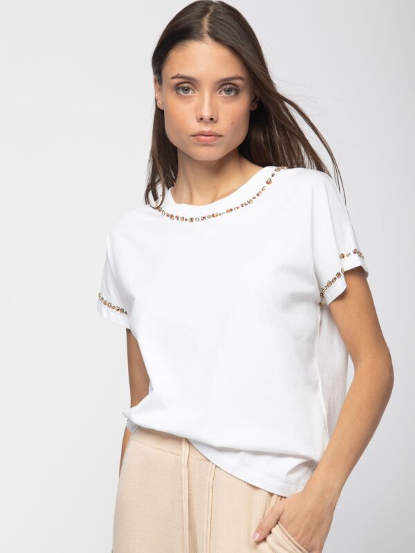 WHITE WOOMERA T-SHIRT