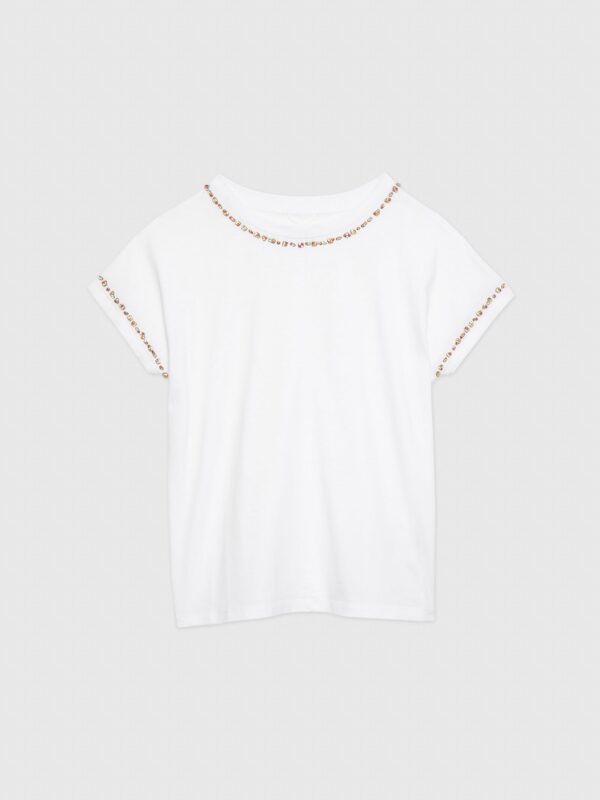 WHITE WOOMERA T-SHIRT