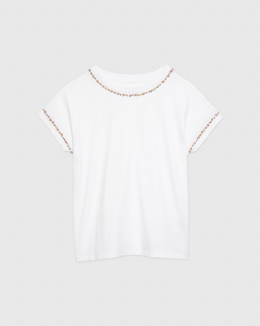 WHITE WOOMERA T-SHIRT