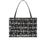 SUKI BAG IN BLACK CRYSTAL CHECK