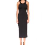 SCUBA RACER MIDI DRESS