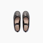 SATIN AND CRYSTALS BALLERINAS