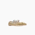 SATIN AND CRYSTALS BALLERINAS