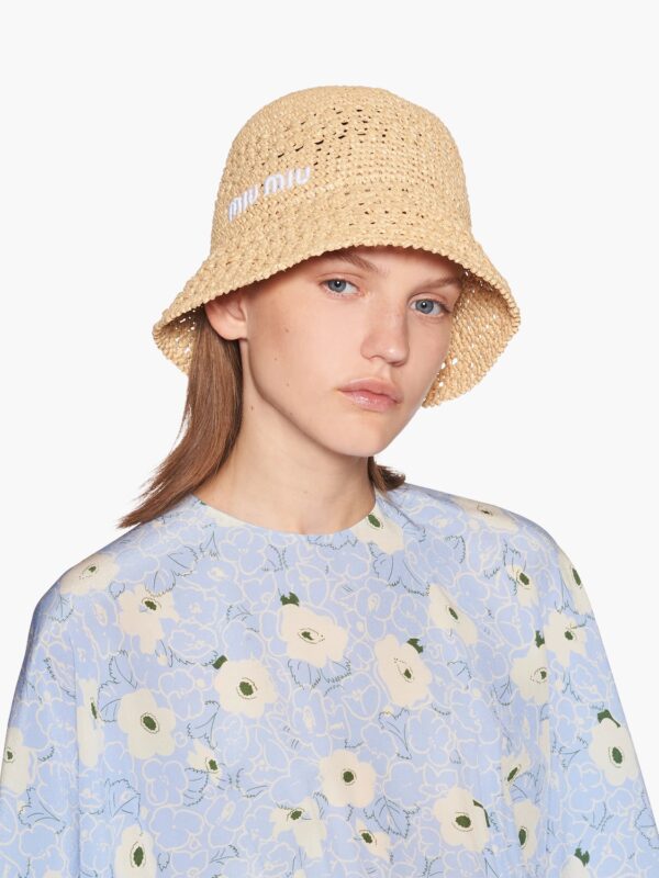 RAFFIA HAT
