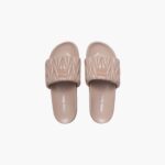 MATELASSE NAPPA LEATHER SLIDES