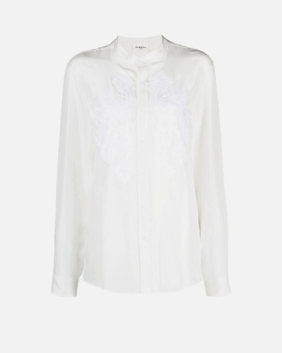 EMBROIDERED LACE SHIRT