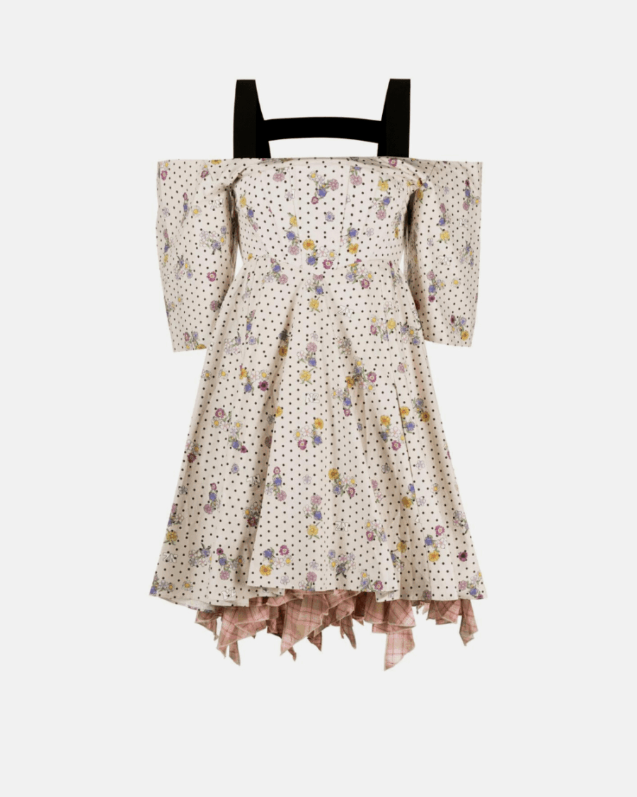 LAYERED CORSET DRESS