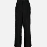 STRAIGHT LEG SILK PANTS