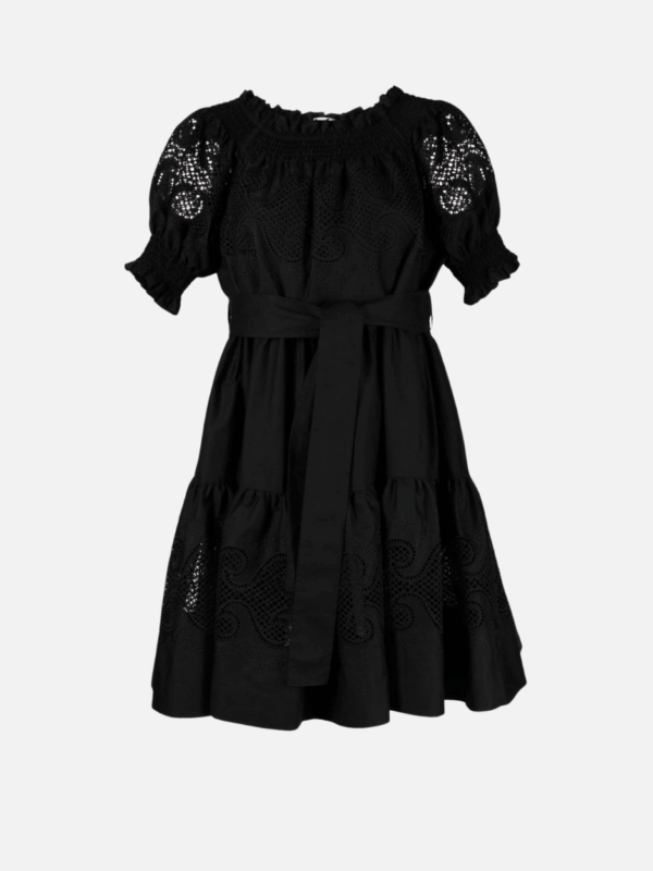 OFF THE SHOULDER LACE DRESS