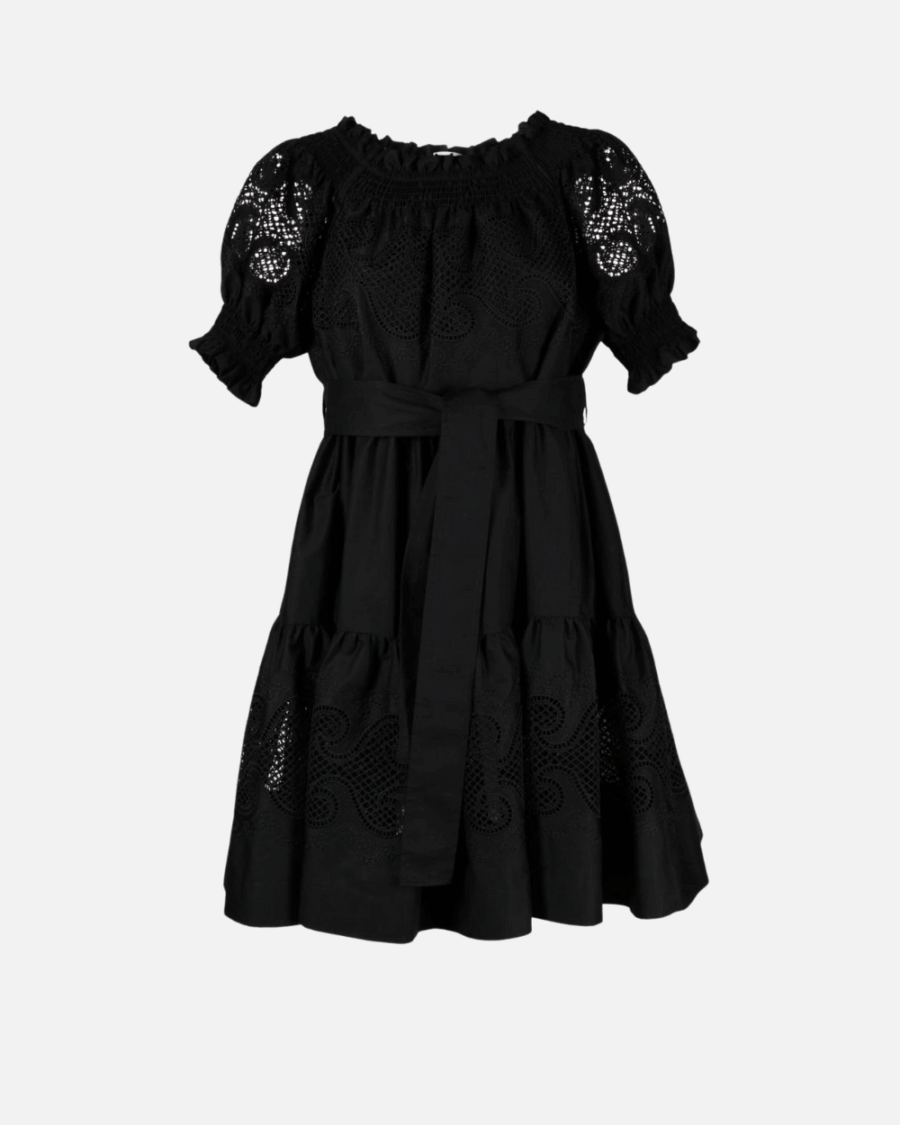 OFF THE SHOULDER LACE DRESS