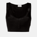 V-NECK CROP TOP