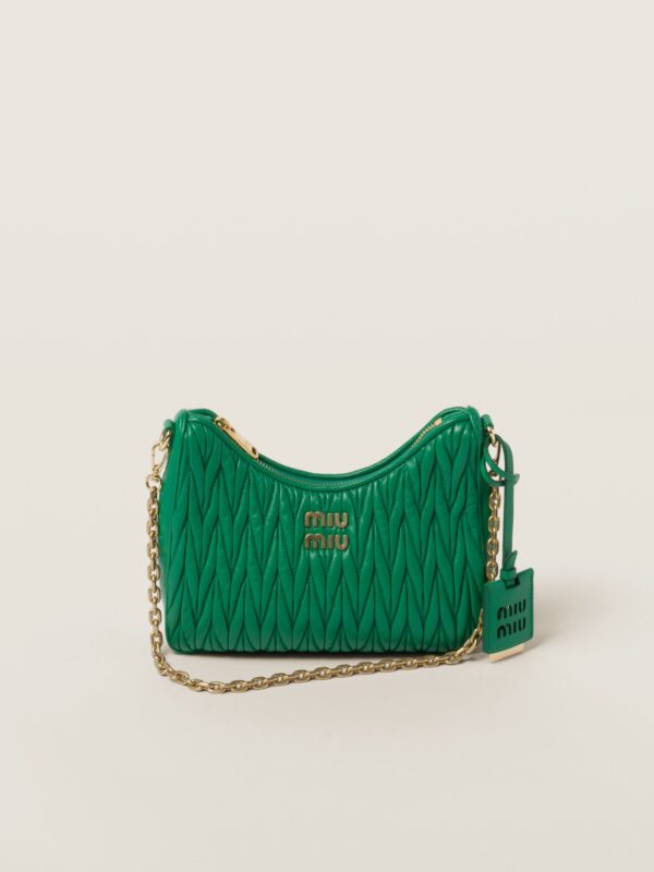 MATELASSÉ NAPPA SHOULDER BAG