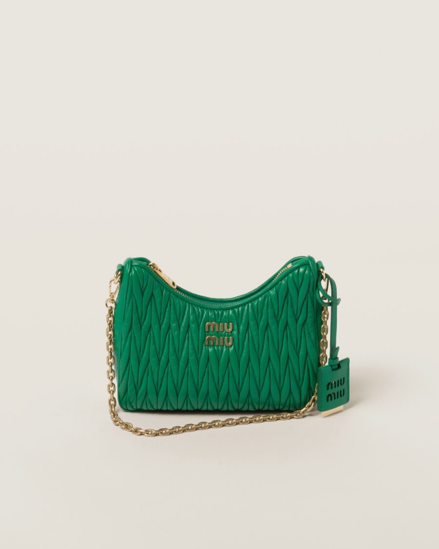 MATELASSÉ NAPPA SHOULDER BAG
