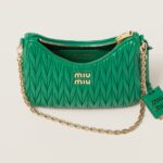 MATELASSÉ NAPPA SHOULDER BAG
