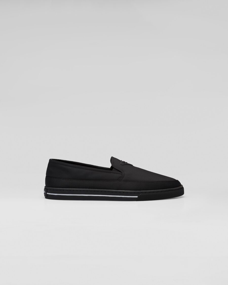NYLON SLIP-ON SNEAKERS