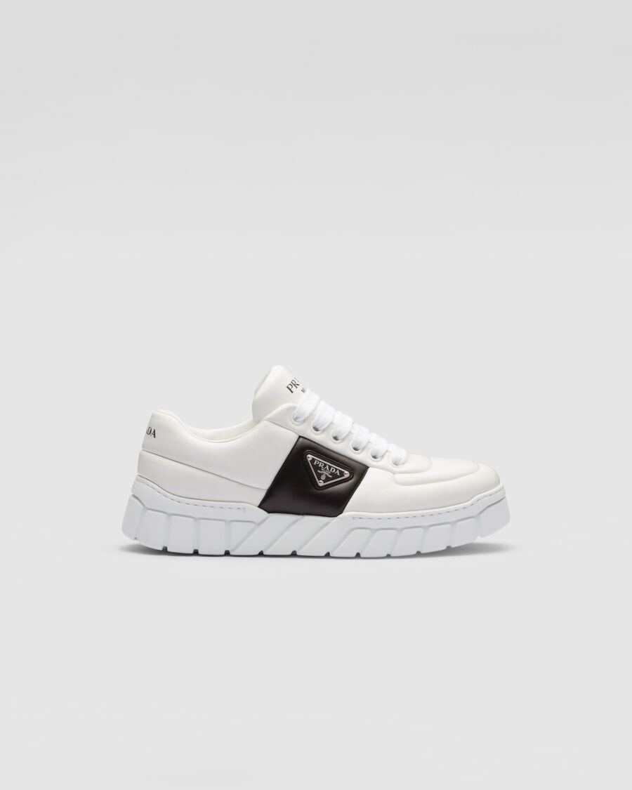 PADDED NAPPA LEATHER SNEAKERS