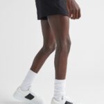 PADDED NAPPA LEATHER SNEAKERS