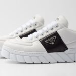 PADDED NAPPA LEATHER SNEAKERS
