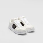 PADDED NAPPA LEATHER SNEAKERS