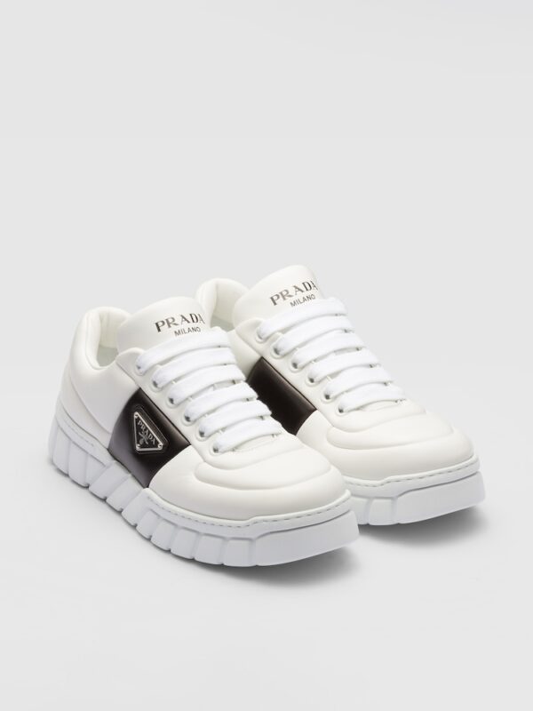 PADDED NAPPA LEATHER SNEAKERS