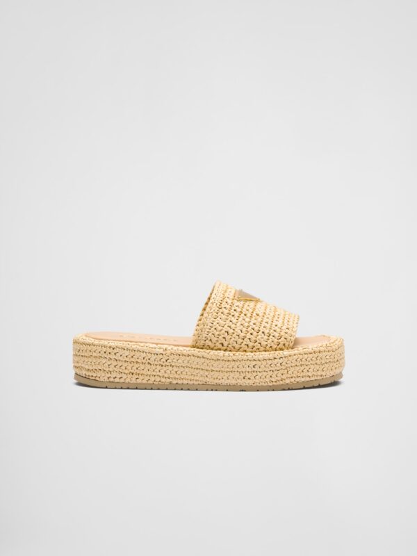 RAFFIA PLATFORM FLATS