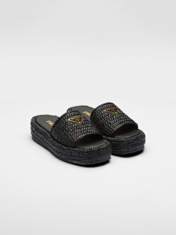 RAFFIA PLATFORM FLATS