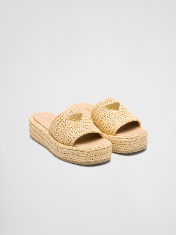 RAFFIA PLATFORM FLATS
