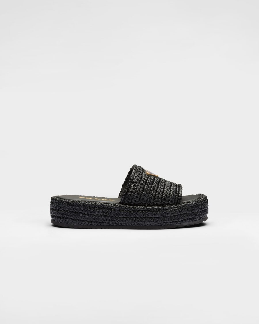 RAFFIA PLATFORM FLATS