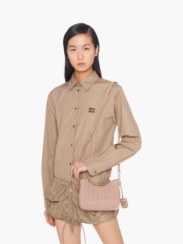 MATELASSÉ NAPPA SHOULDER BAG