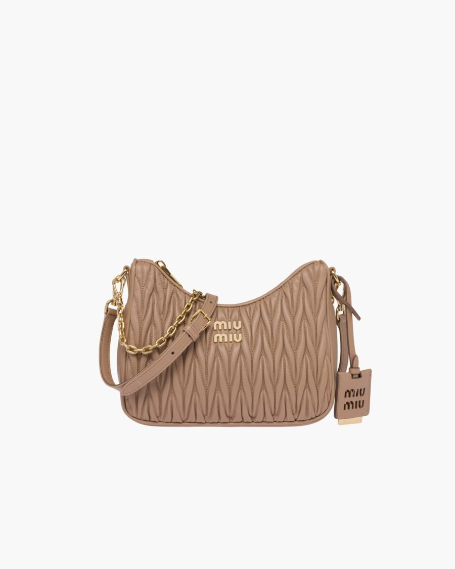 MATELASSÉ NAPPA SHOULDER BAG