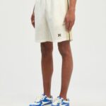 MONOGRAM TRACK SHORTS