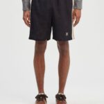 MONOGRAM TRACK SHORTS