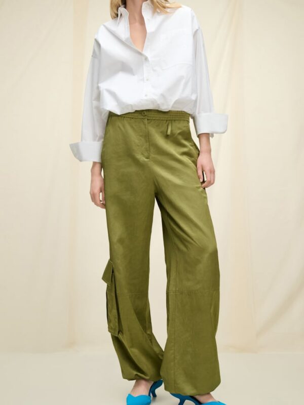 POPLIN POWER BLOUSE