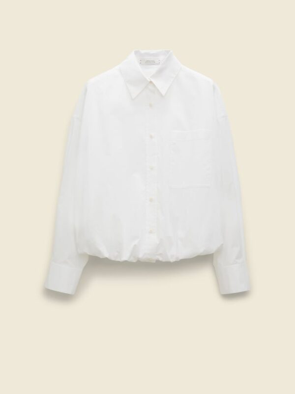 POPLIN POWER BLOUSE